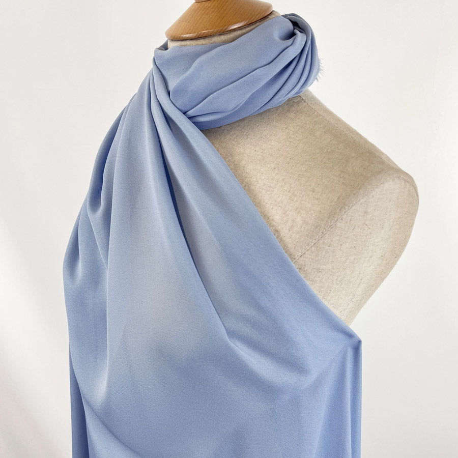 Georgette Dress Fabric - Cornflower