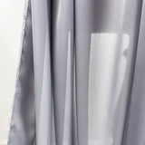Remnant - Georgette Dress Fabric - Pale Grey (1.65m)