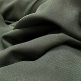 Remnant - Georgette Dress Fabric - Forest Green (2m)