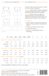 Made By Rae - Geranium Girls Dress Pattern (0-5Tyrs)