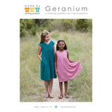 Made By Rae - Geranium Girls Dress Pattern (6-12yrs)