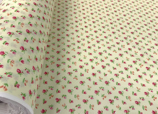 Girls Dress Yellow Pink And Orange Floral Pattern Yellow Bg Roll