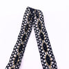 Crochet Lace Ribbon - Golden Eye - Black
