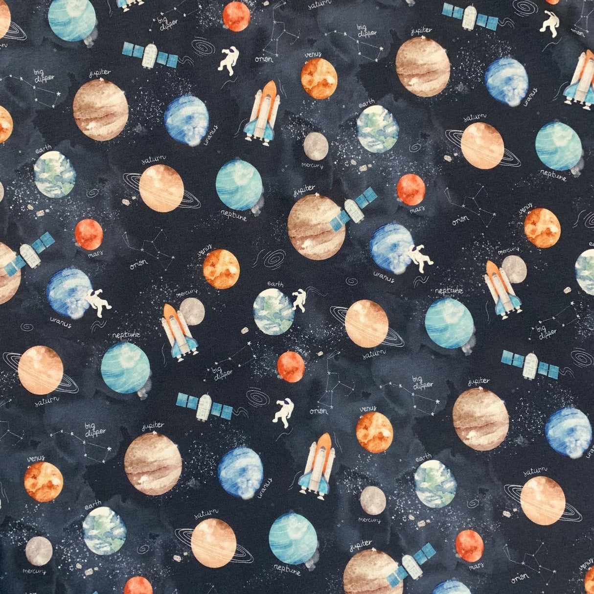 Remnant - Organic French Terry - Space (1.45m)