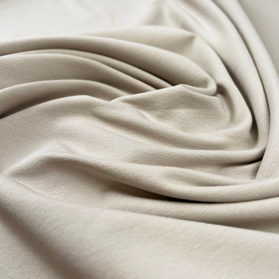 Remnant - GOTS Organic French Terry - Pebble (0.65m)