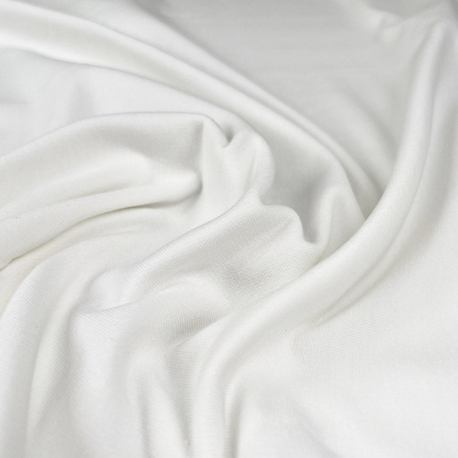 GOTS Organic French Terry - Soft White