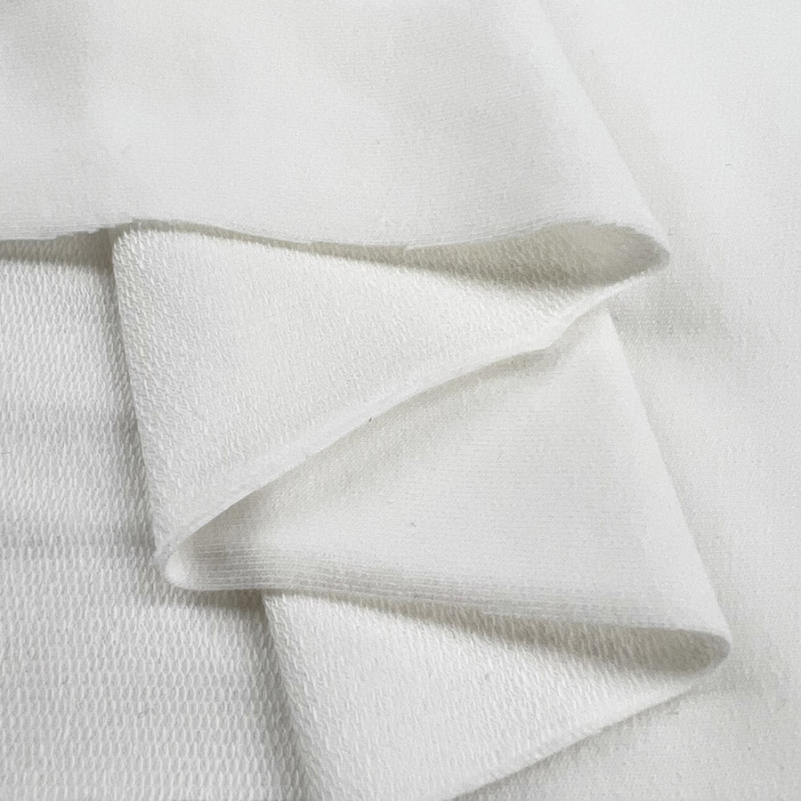 GOTS Organic French Terry - Soft White