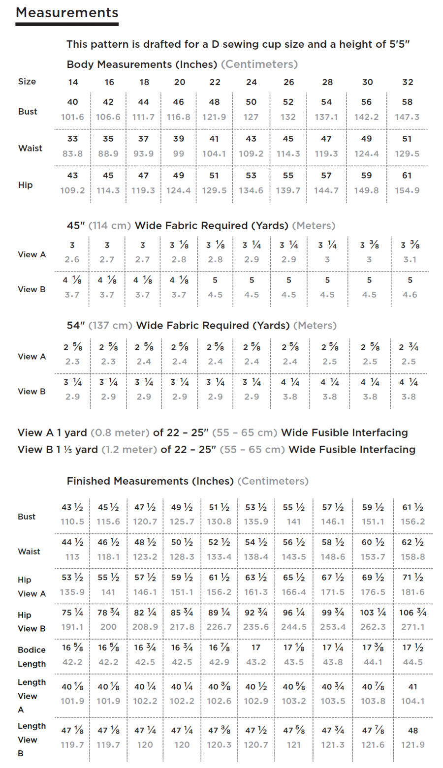 Grainline Studio - Austin Dress Pattern (US 14-32)