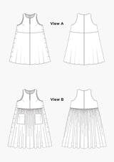 Grainline Studio - Austin Dress Pattern (US 14-32)