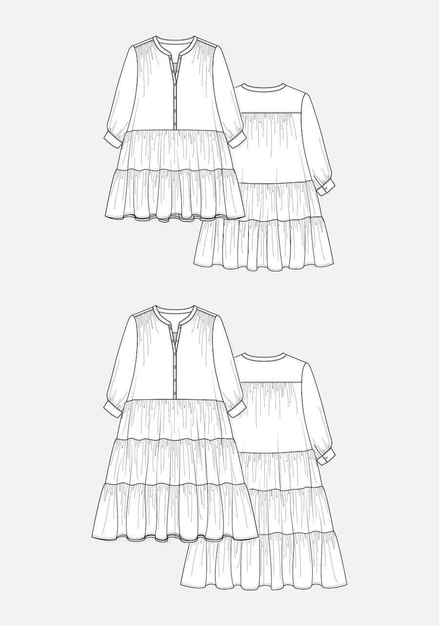 Grainline Studio - Poppy Dress Pattern (US 0-18)