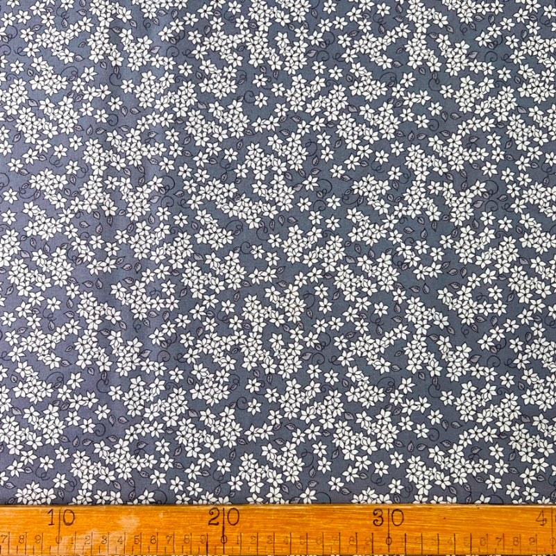 Poplin Print - Jaslynn - Grey