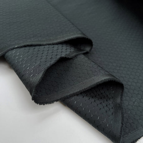 Gruppo Bottle Chainlink Green Nylon Acetate Water Repellent Coat Fabric Fold