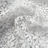 Guipure Crochet Lace - Soft White