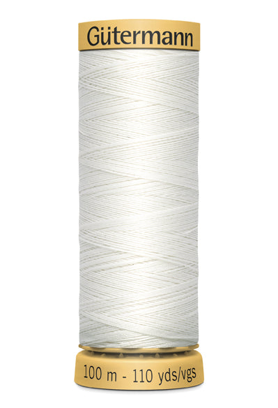 Gutermann - Natural Cotton Thread (100m)