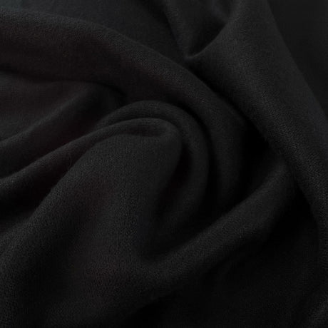 Harmony Knits Black Viscose Polyester Polyamide Soft Knitted Jersey Fabric