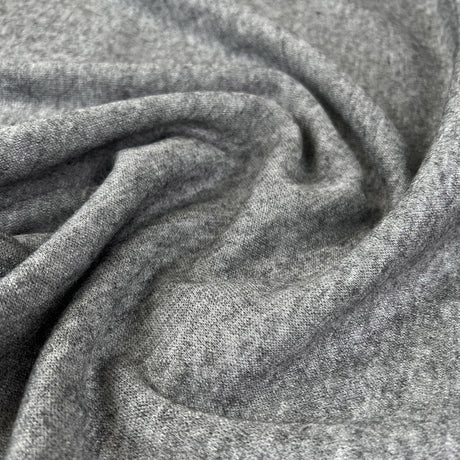 Harmony knits silver marl viscose polyester polyamide knitted jersey marl fabric cu