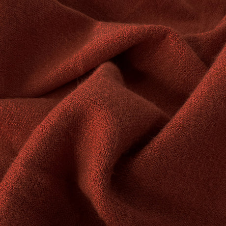 Harmony Knits Terracotta Orange Rust Viscose Polyester Polyamide Soft Knitted Jersey Fabric