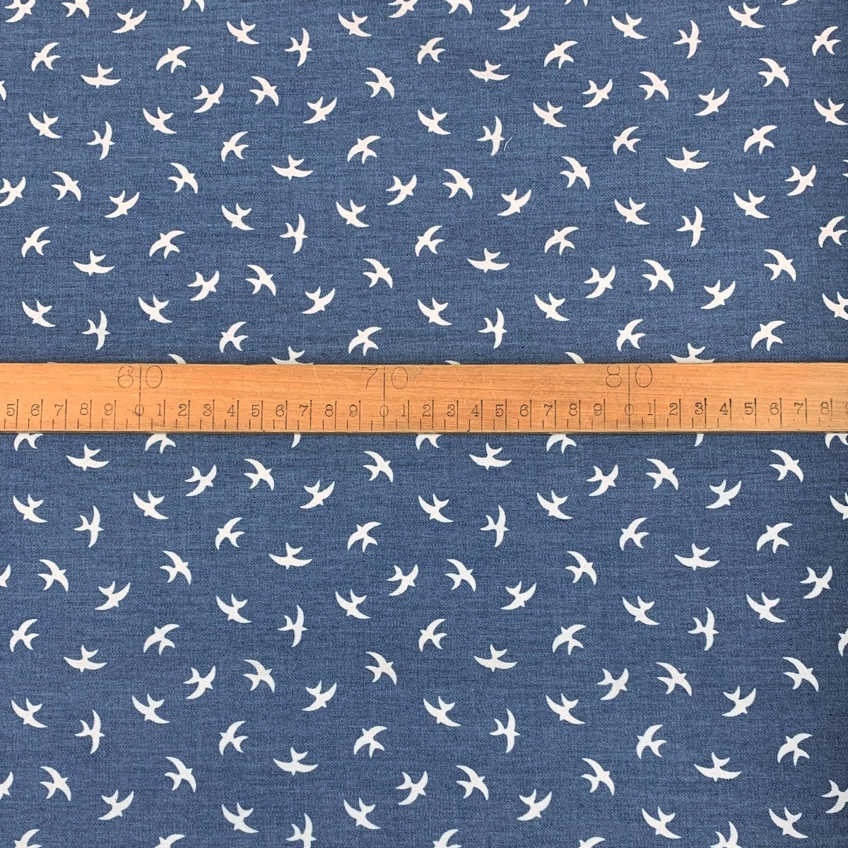 Printed Denim - Dove