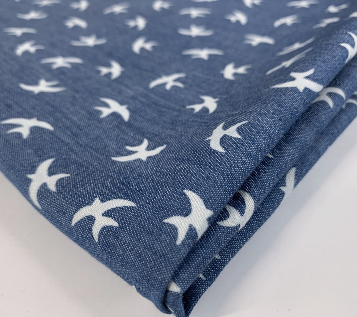 Printed Denim - Dove