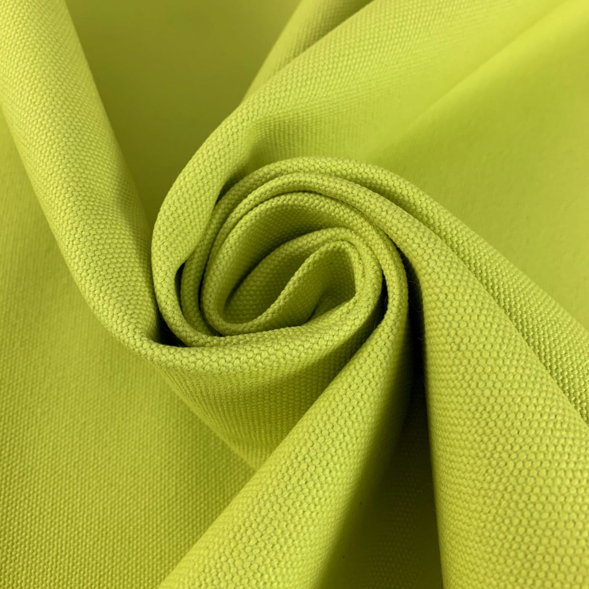 Heavy Cotton Canvas – Lime Yellow