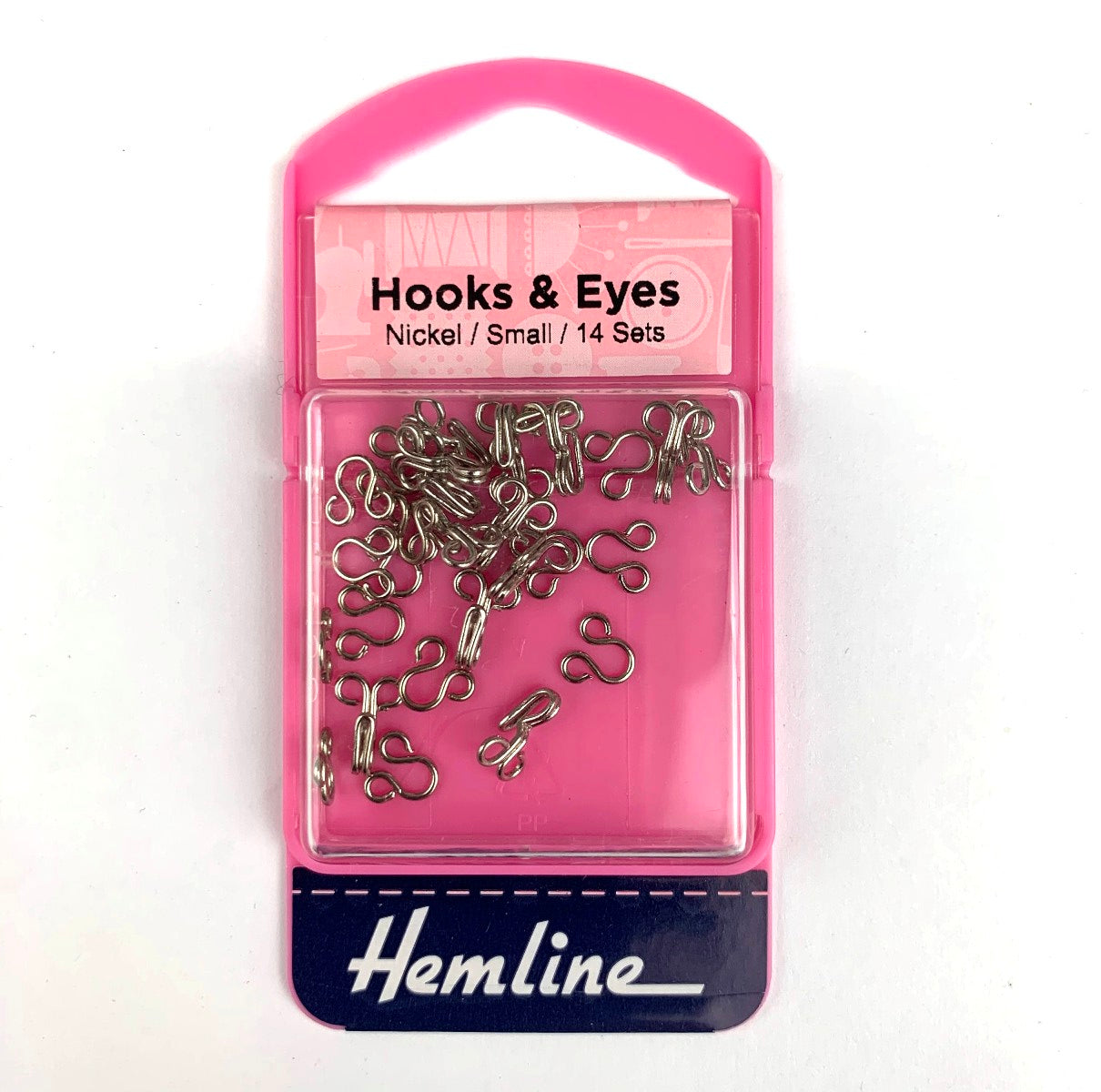 Hemline - Hooks and Eyes - Small - Nickel