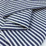 Seersucker - Henley - Navy