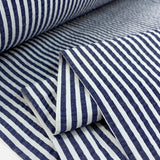 Seersucker - Henley - Navy