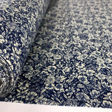 Poplin Print - Her Best Friend - Dark Navy