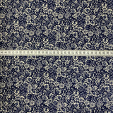 Poplin Print - Her Best Friend - Dark Navy