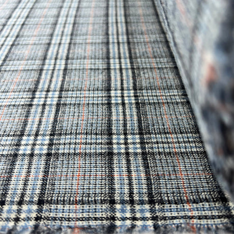 Hey Ho Wool Check Suiting Fabric Roll