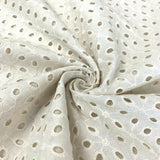 High End Broderie - Cream