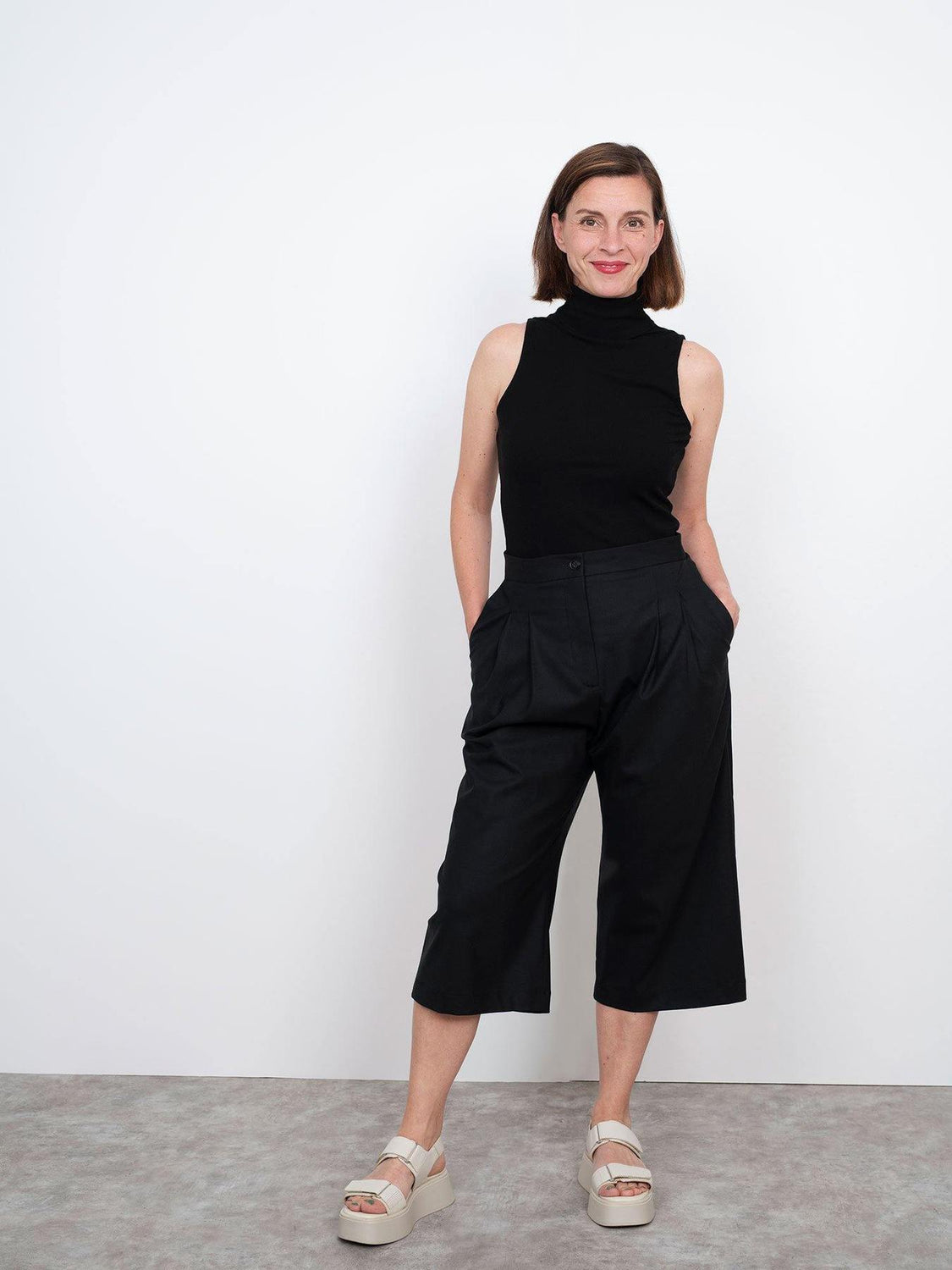The Assembly Line - High-Waisted Trousers Pattern