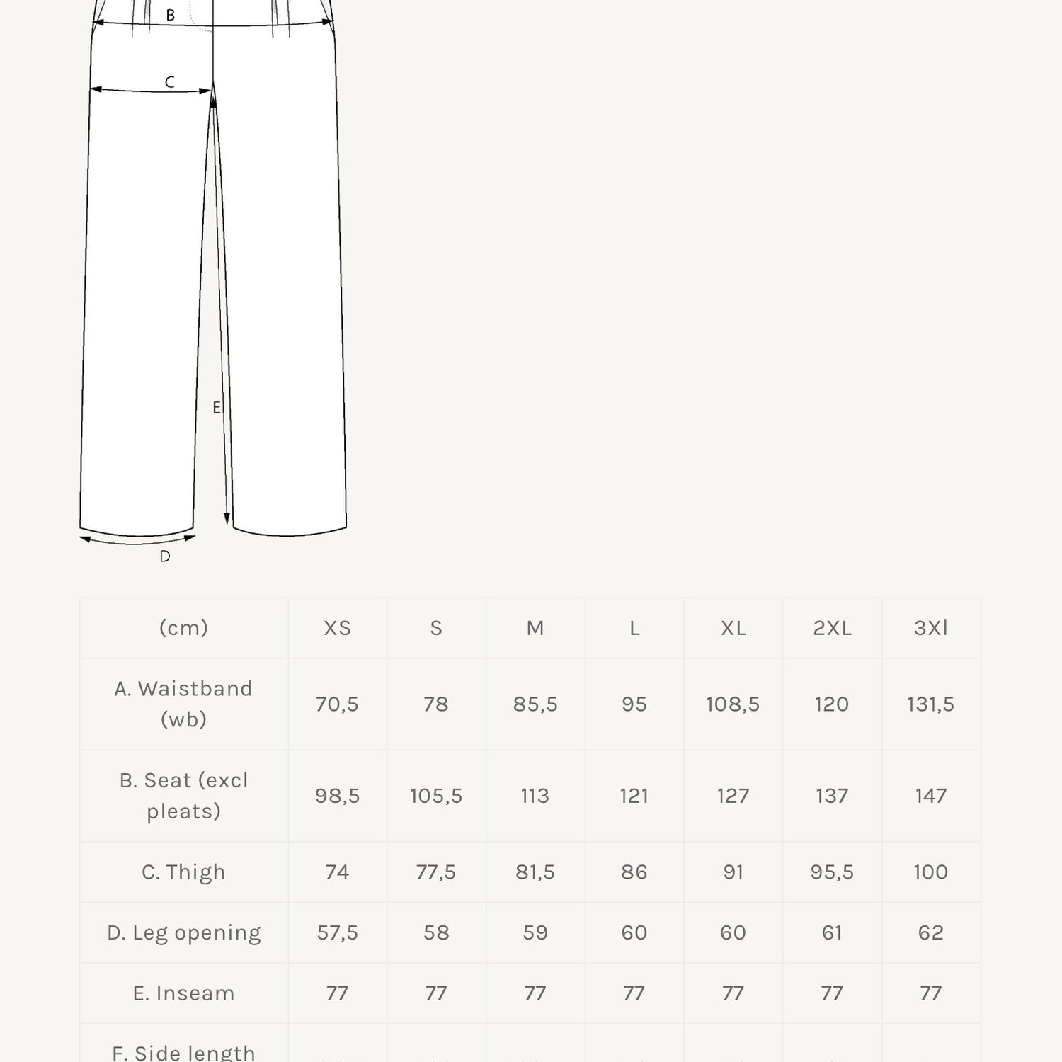 The Assembly Line - High-Waisted Trousers Pattern