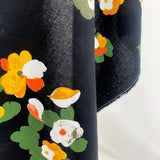 Challis - Floral Pop - Black