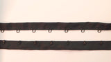 Professional Black Matt/Satin Hook & Eye Corset Tape