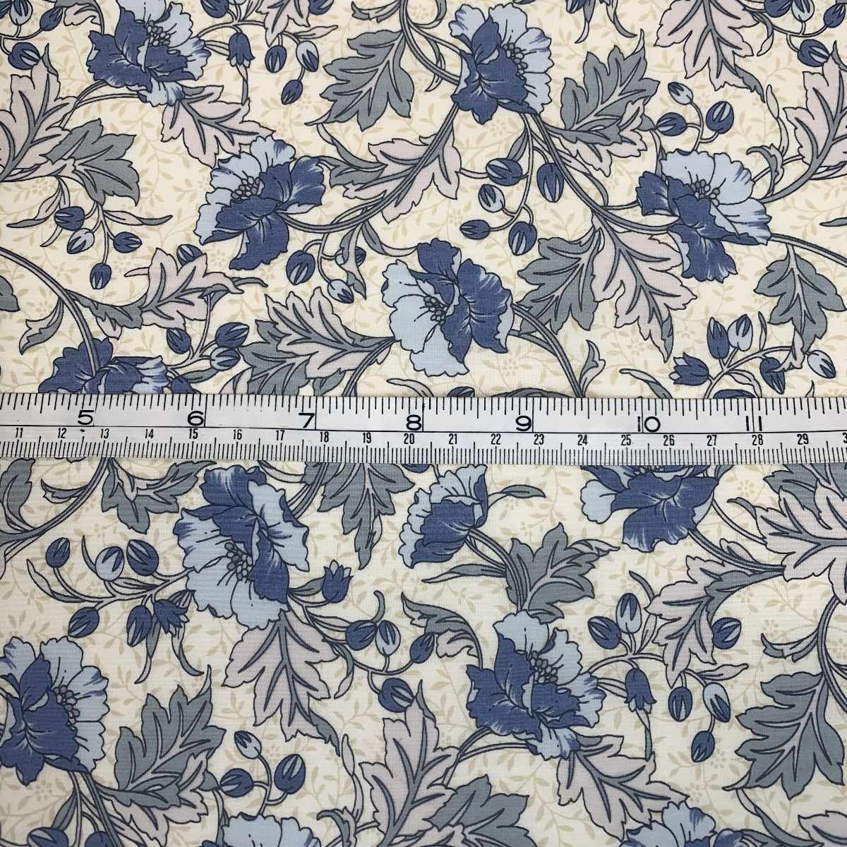 Pima Cotton Lawn - Mary Ann Blue