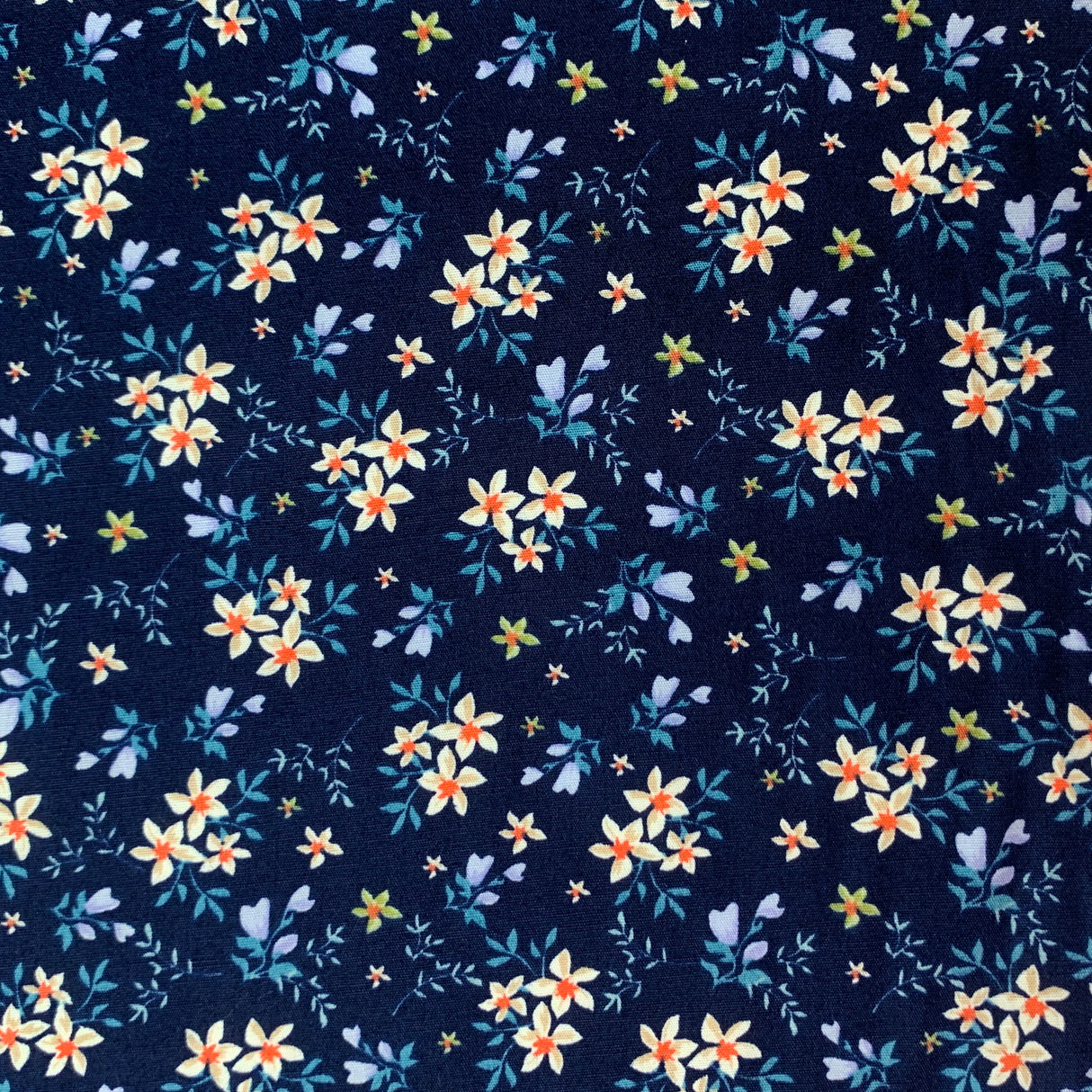 Poplin Print - Liberty Blue