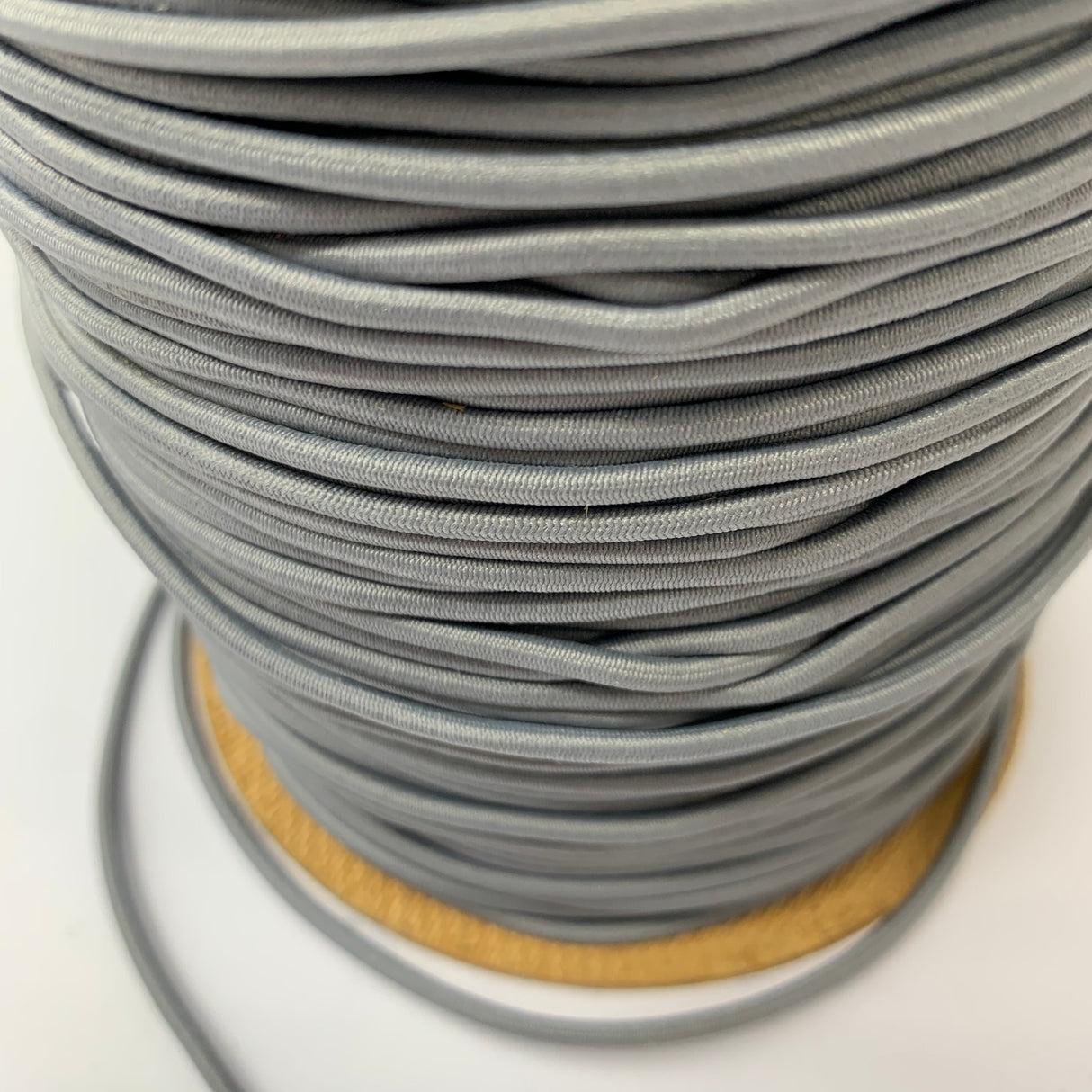 Elastic Round Cord - Grey (2.5mm)