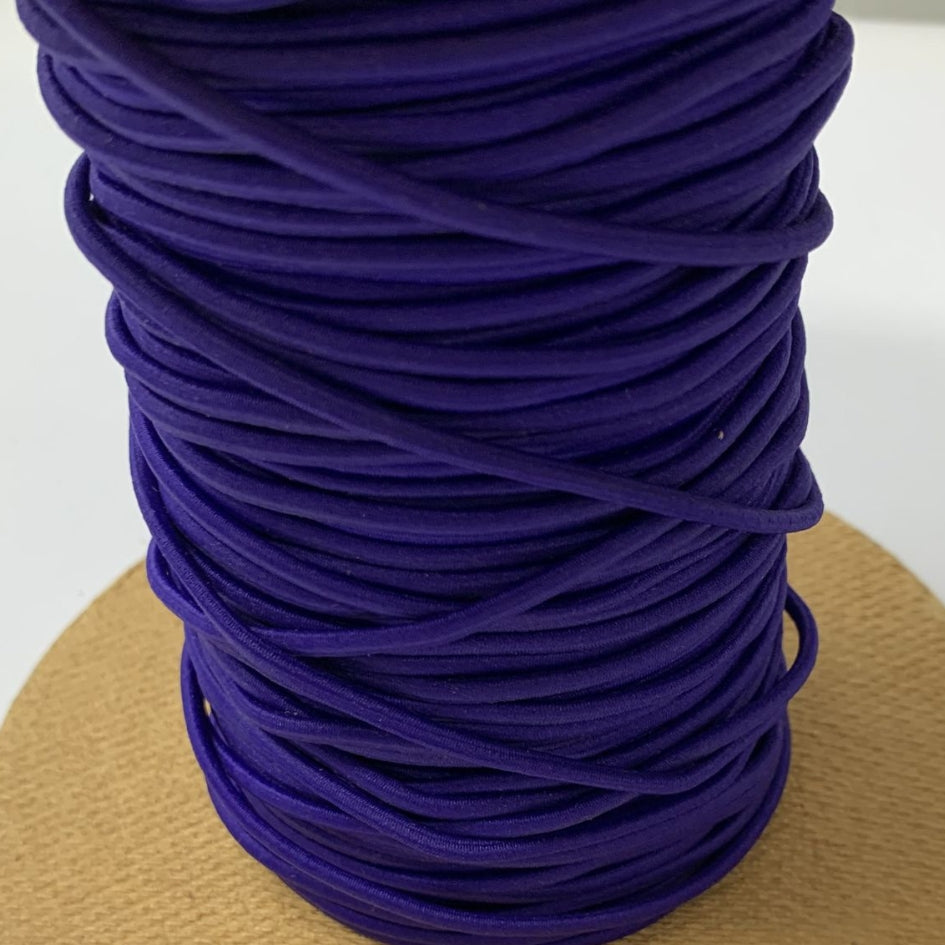 Elastic Round Cord - Purple (2.5mm)