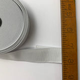 Elastic - White (25mm)