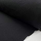 InWool Jersey Rib - Black