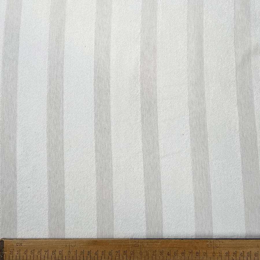InWool Jersey Stripe - White