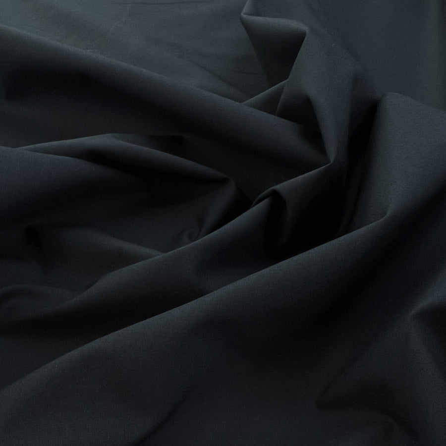 Is It A Bird Fine Cotton Lightweight Dark Navy Trousering Fabric Cu1