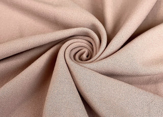 Italian Crepe Blush Plain Polyester Viscose Mix Stretch Crepe Dress Fabric Drape Fabric Photo