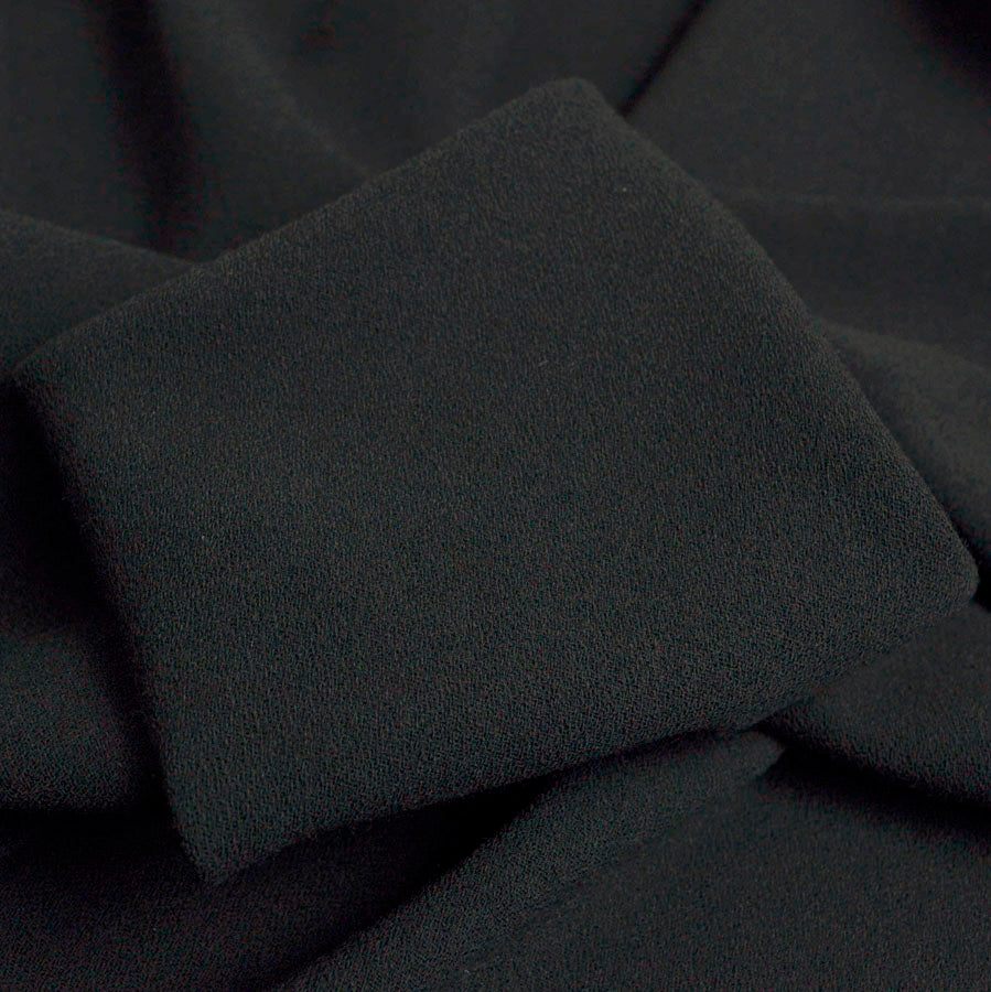 Italian Crepe - Black