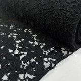 Italian Guipure Lace - Black