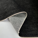 Italian Red Selvedge Denim - Ash Black