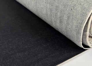 Italian Red Selvedge Denim Classic Indigo Cotton Heavy Trouser Fabric Roll