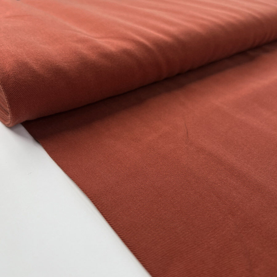 Italian Tencel Twill - Brick