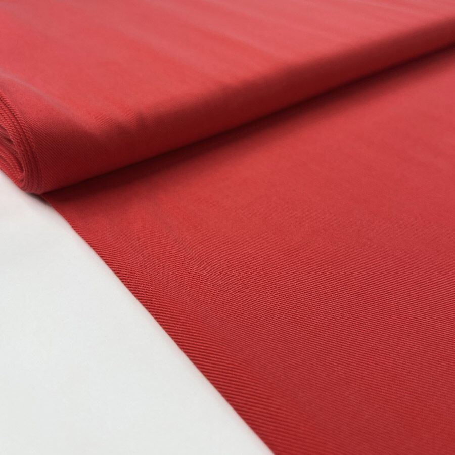 Italian Tencel Twill - Red